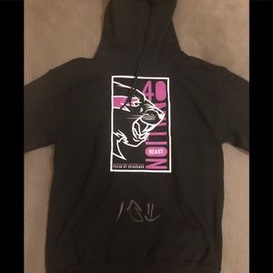 MrBeast Limited Edition 40 Mill Hoodie Size Small